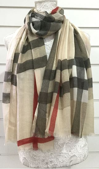 burberry inspired scarf