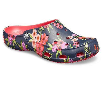 womens floral crocs