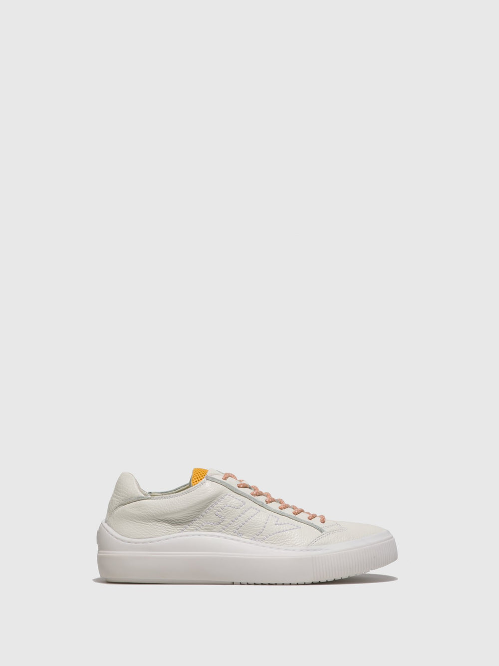 White Lace-up Trainers – Fly London EU