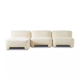 Jupiter Sectional, Cream - A R T I F A C T