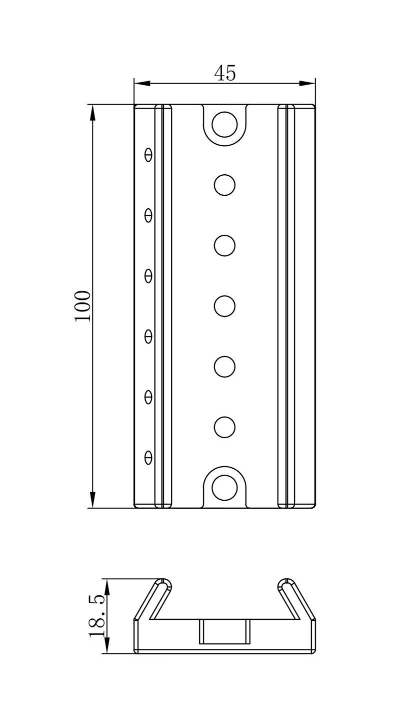 Askar Fra 400 connection plate