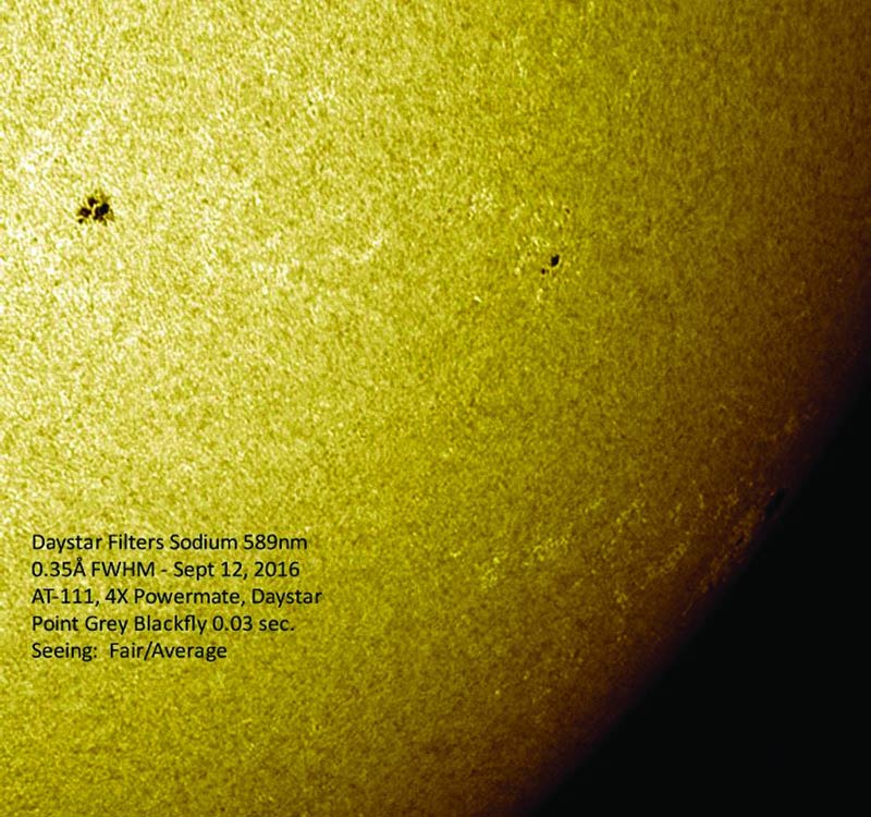 DayStar Sodium D-line Quark Solar Filter