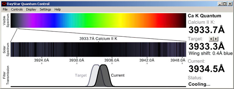 DAYSTAR QUANTUM CALCIUM II-H 5Å PE spectrum