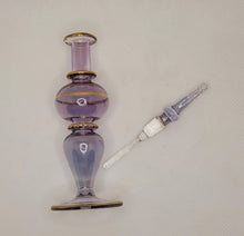 Miniature Egyptian Glass Blown Perfume Bottles
