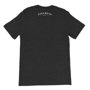 Dog and wine darkShort-Sleeve Unisex T-Shirt