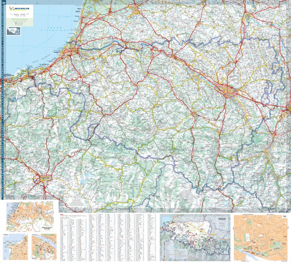 Tuscany Michelin Map, Buy Maps of Italy - Mapworld