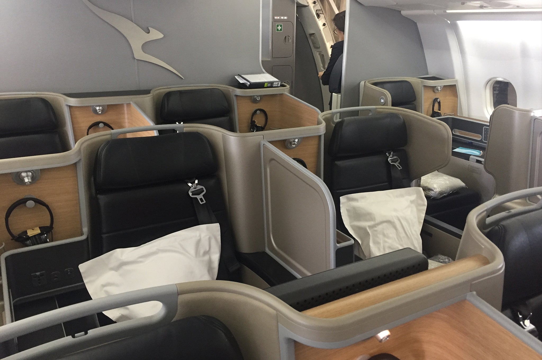 Qantas A330 Business Class Seats