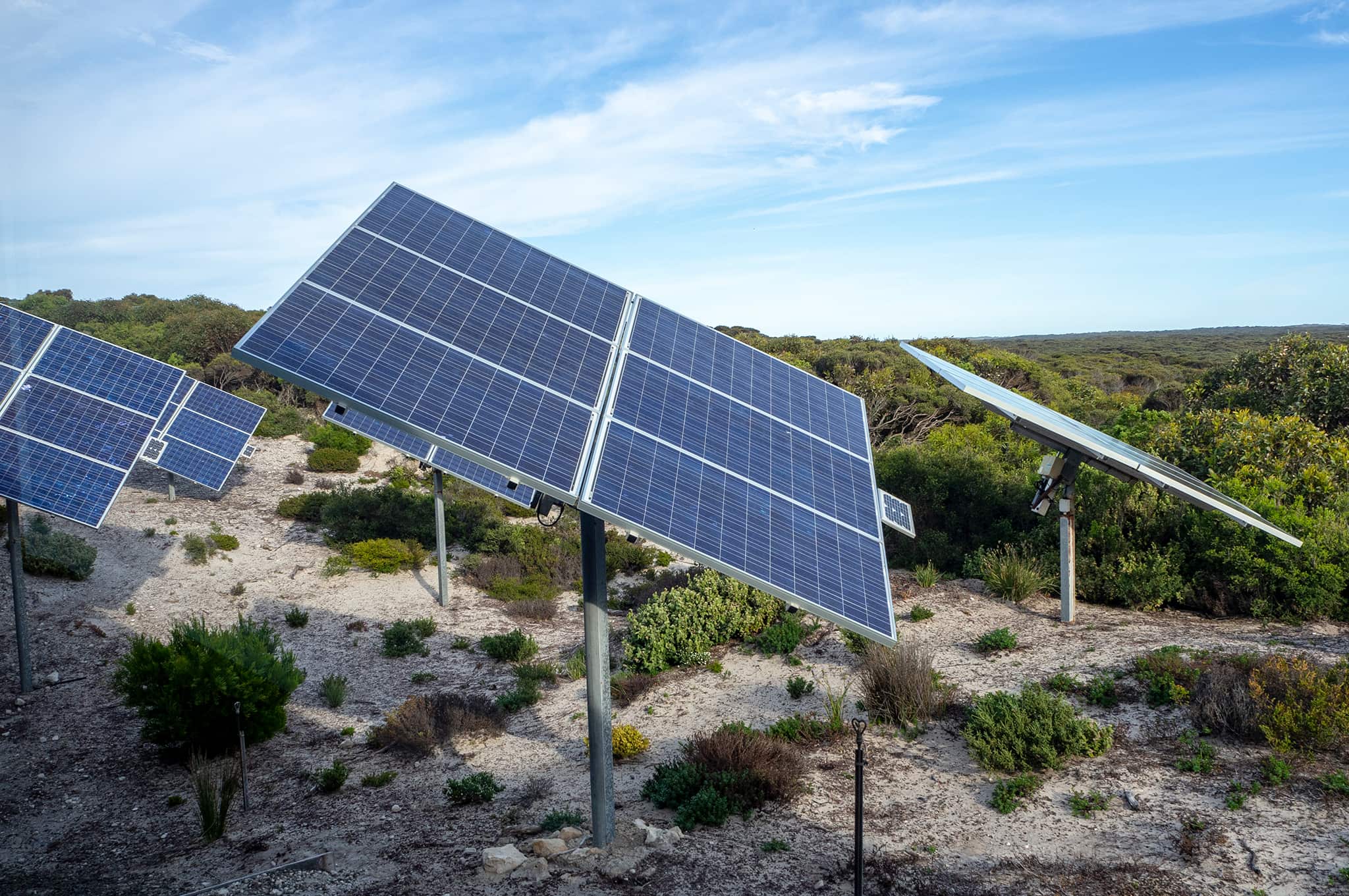 Southern Ocean Lodge Kangaroo Island solar panels