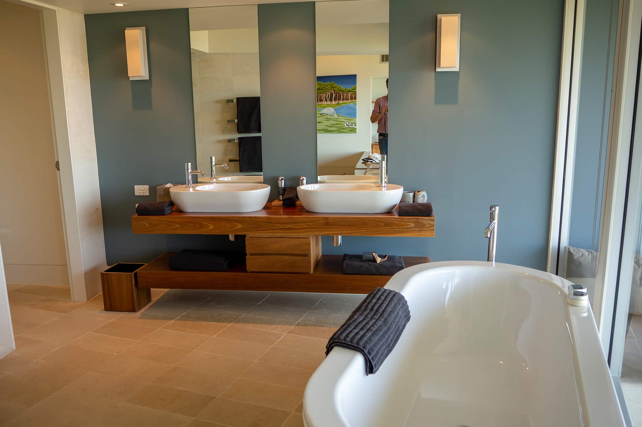 Southern Ocean Lodge Kangaroo Island bathroom