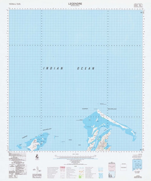 Buy 2257 Legendre 1:100k Topographic Map