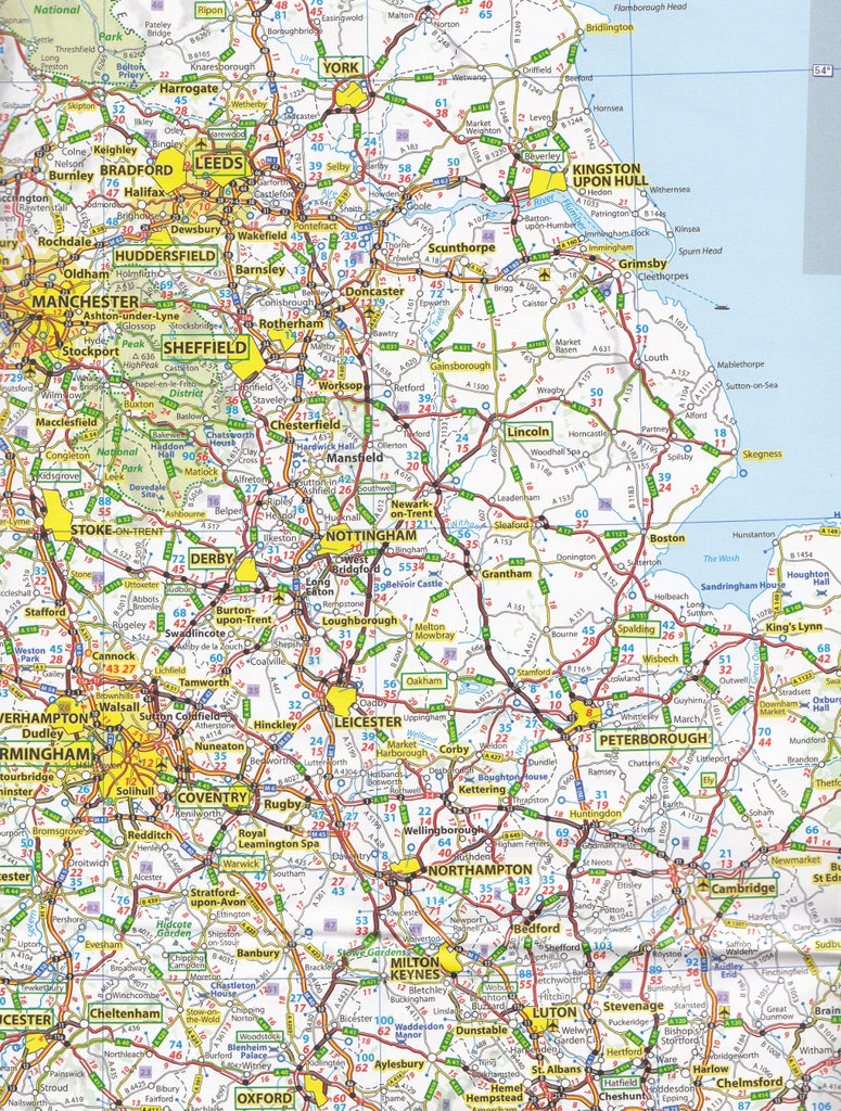 Great Britain & Ireland Michelin Map, Buy Map of Britain- Mapworld