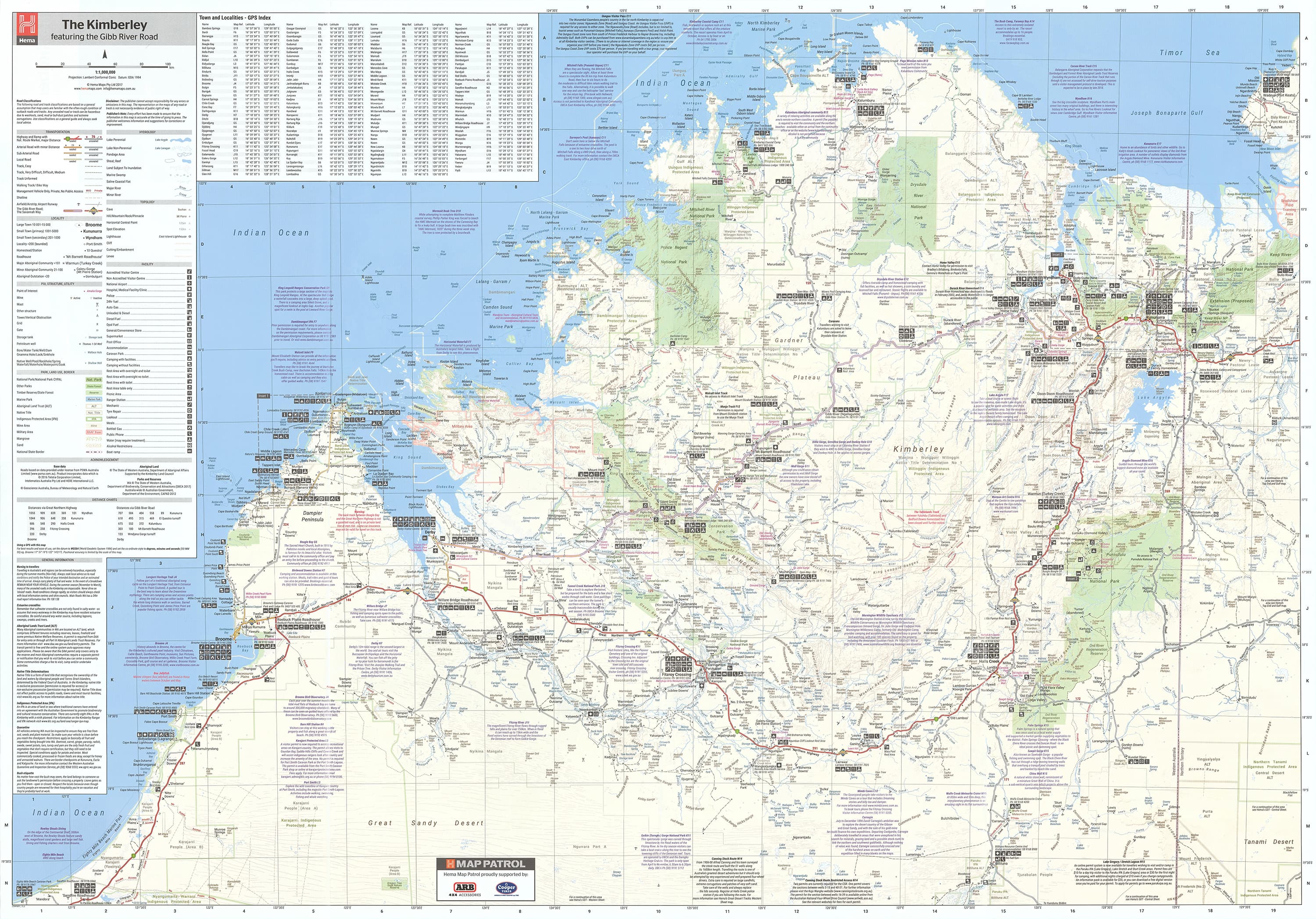 Kimberley Hema Map, Buy Map of Kimberley - Mapworld