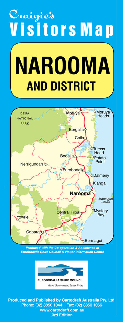 Buy Map Of Narooma District 3rd Edition Craigies   Narooma 3rd 1024x1024 