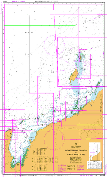 AUS 328 - Montebello Islands to North West Cape, Buy Chart of ...