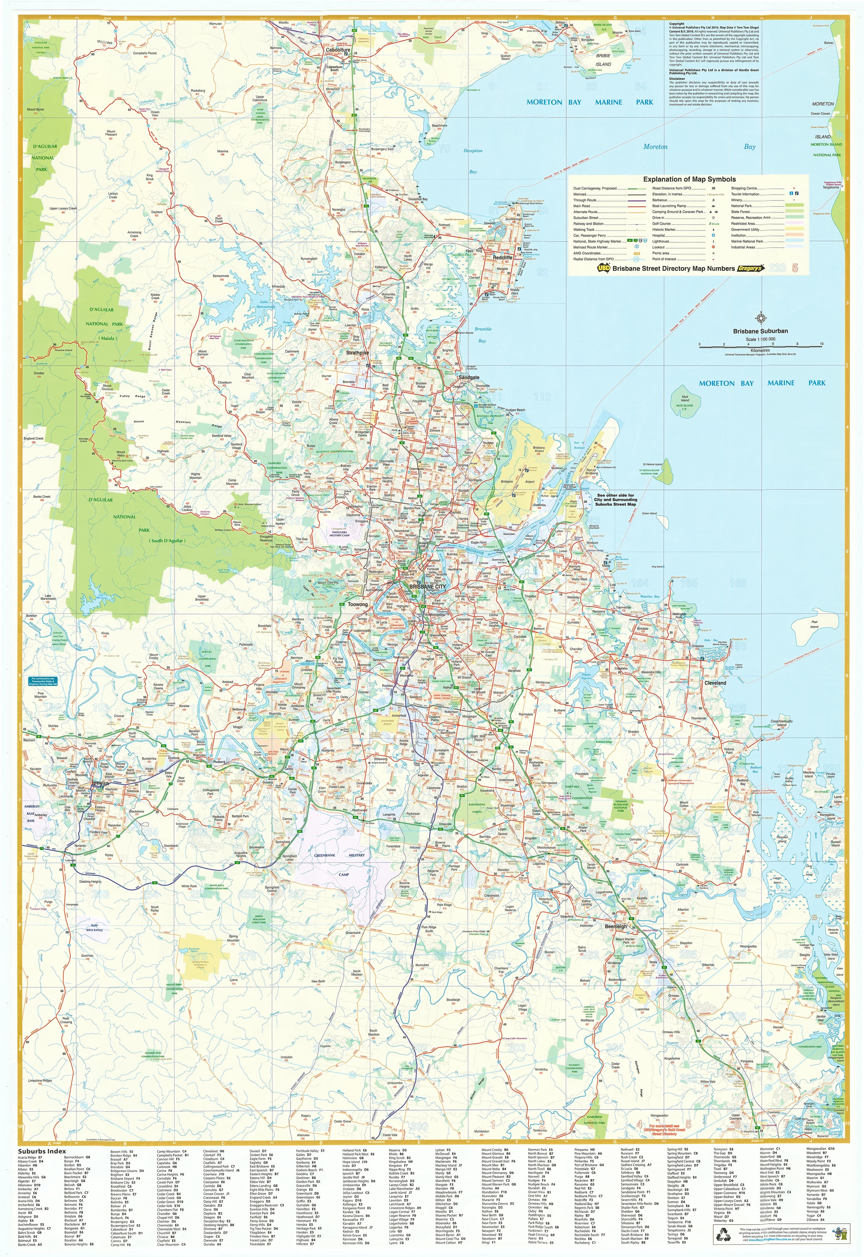 brisbane travel zones