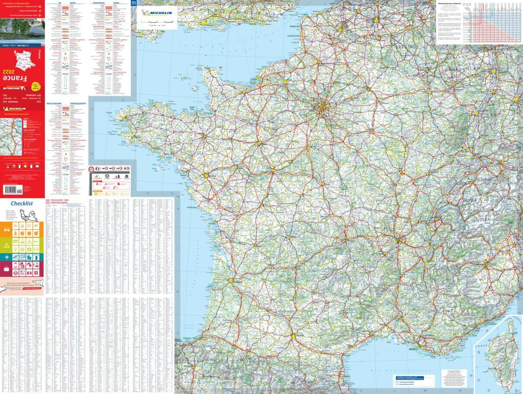 France Michelin Map Buy Map Of France Mapworld 8340