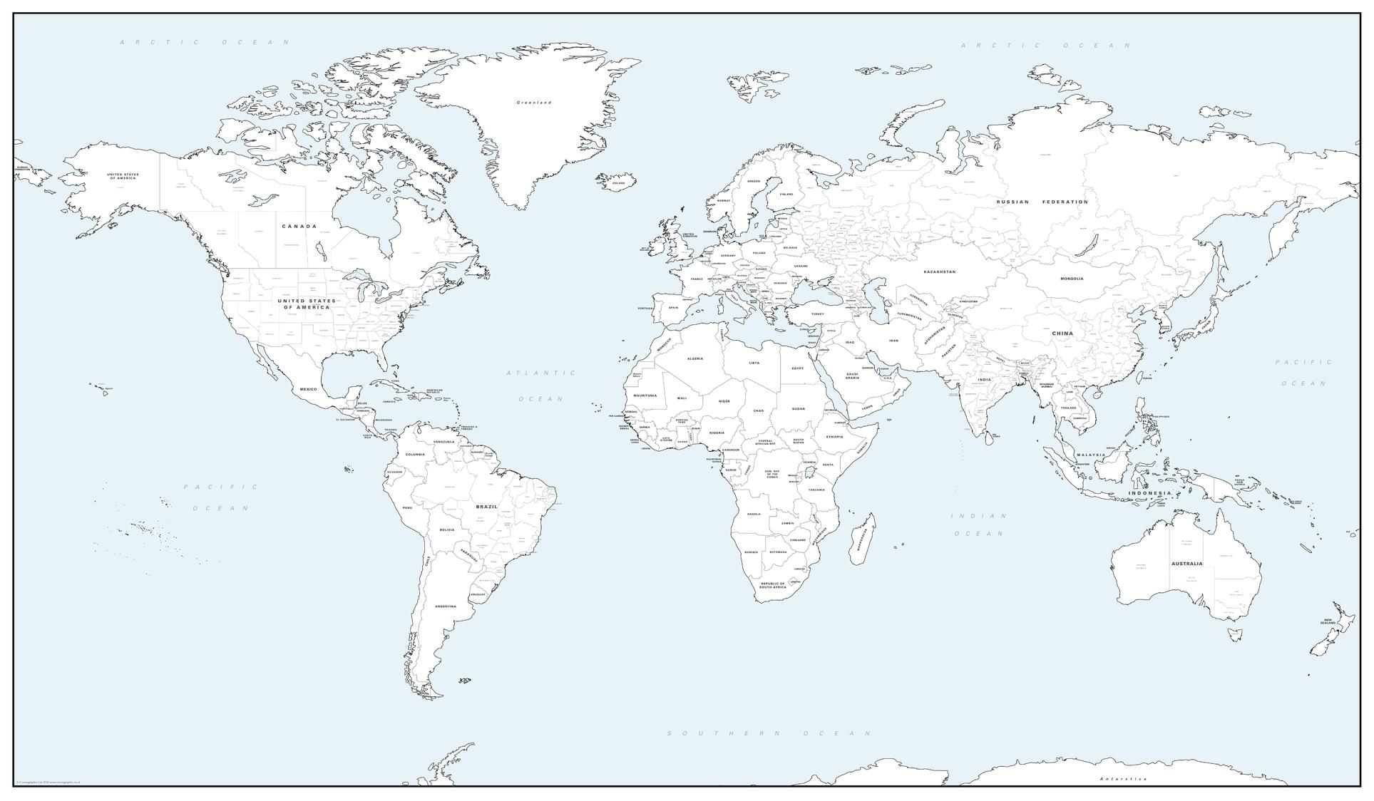 detailed world colouring map medium shop mapworld