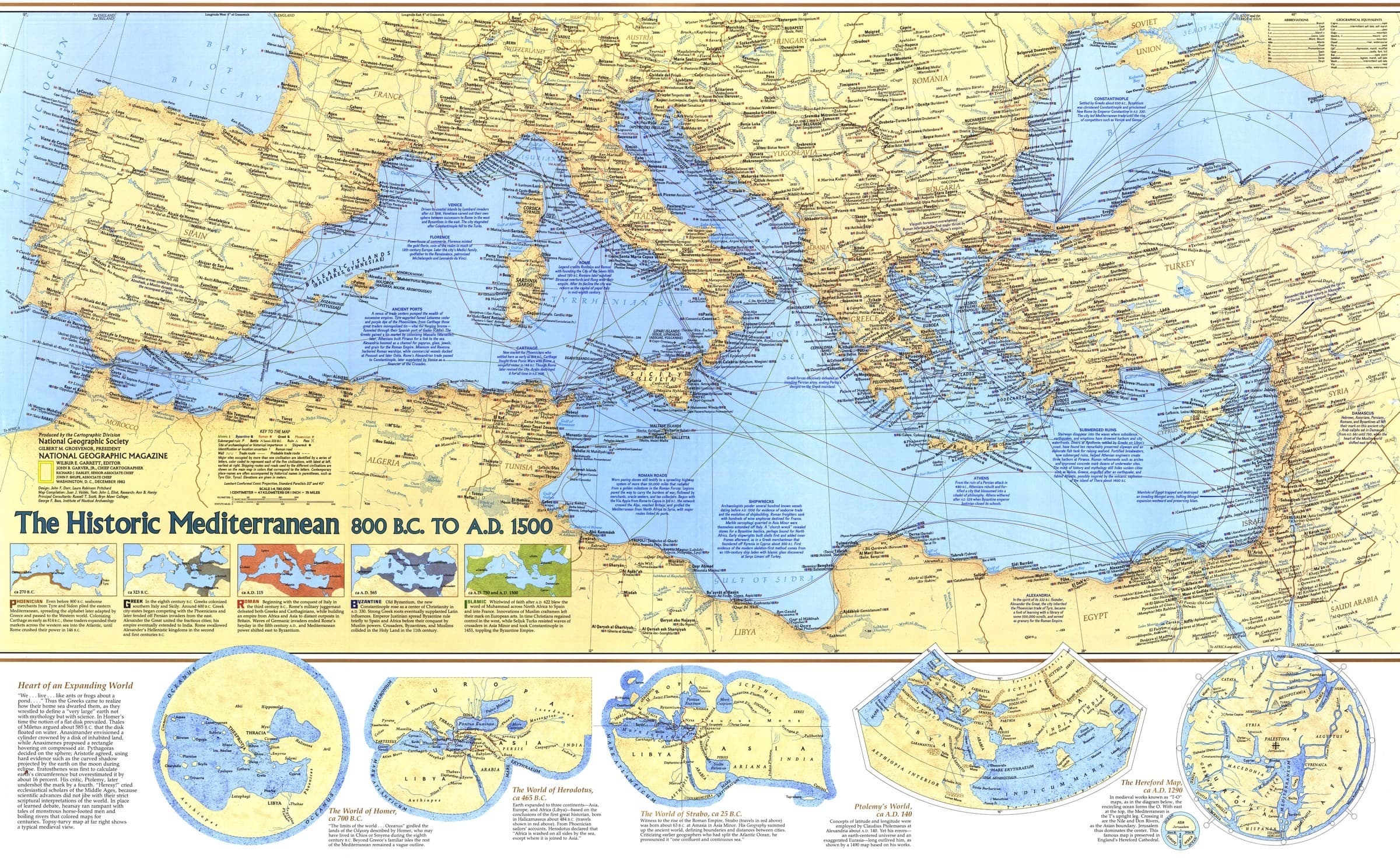 National Geographic Historic Mediterranean 800 Bc To Ad 1500 Map ?v=1572581273