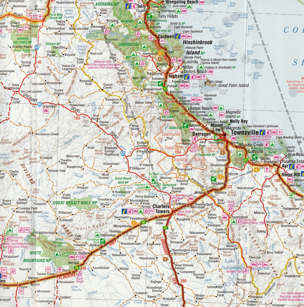 North Queensland Hema, Buy Map of North Queensland - Mapworld