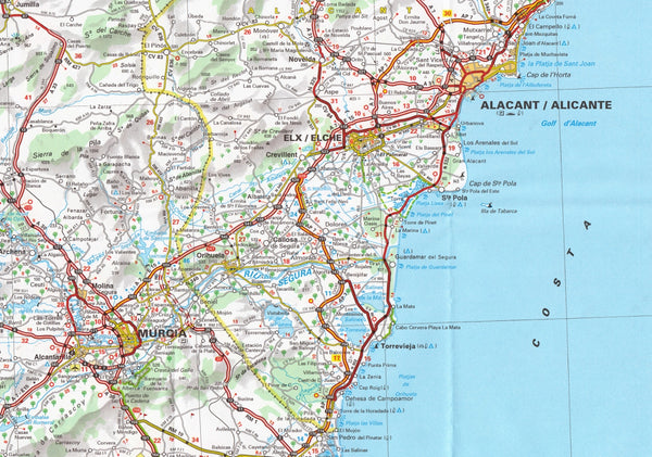 Valencia Michelin Map, Buy Maps of Spain - Mapworld