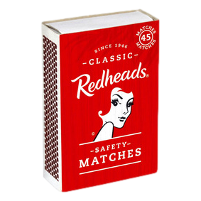 Redheads Handypack Matches — Redheads