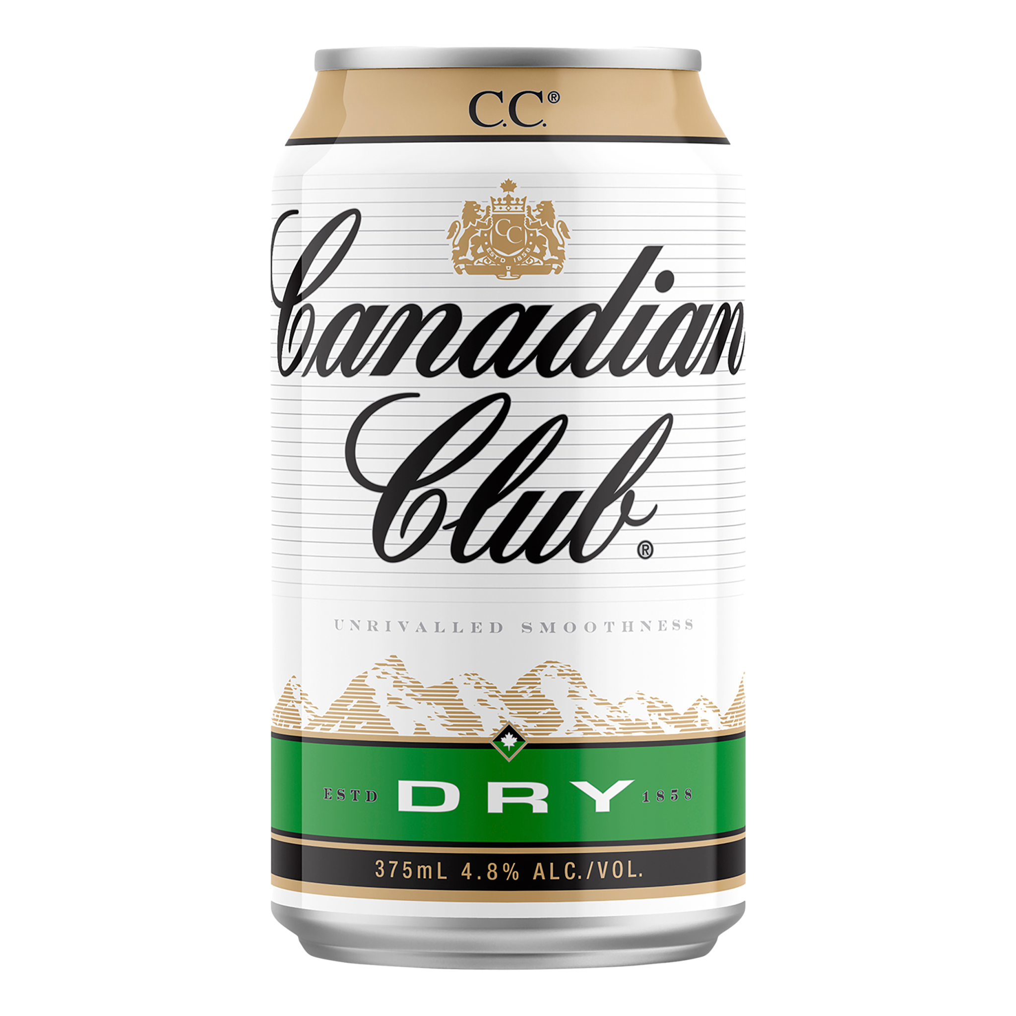 Canadian Club & Dry 375ml Can 6 Pack - Camperdown Cellars