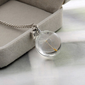 'Wish' Dandelion Necklace