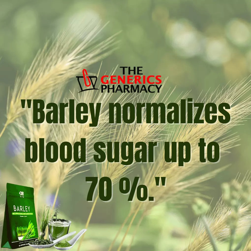 dr vita barley reduces blood sugar