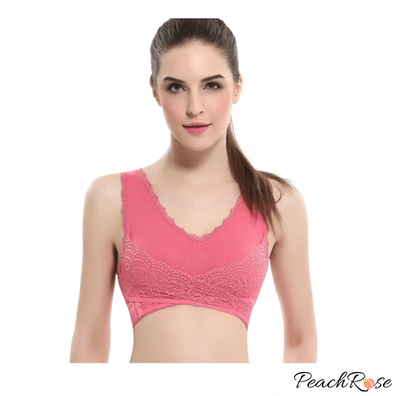 soutien gorge peach rose