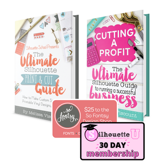 The Ultimate Silhouette E-Book by Silhouette School, 2nd Edition - V4–  Swing Design