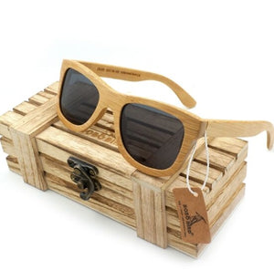 Bamboo Wooden Sunglasses | Well Earth Goods