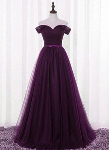 Dark Purple Formal Dress Outlet Sale ...