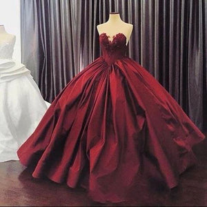 floor length ball gowns