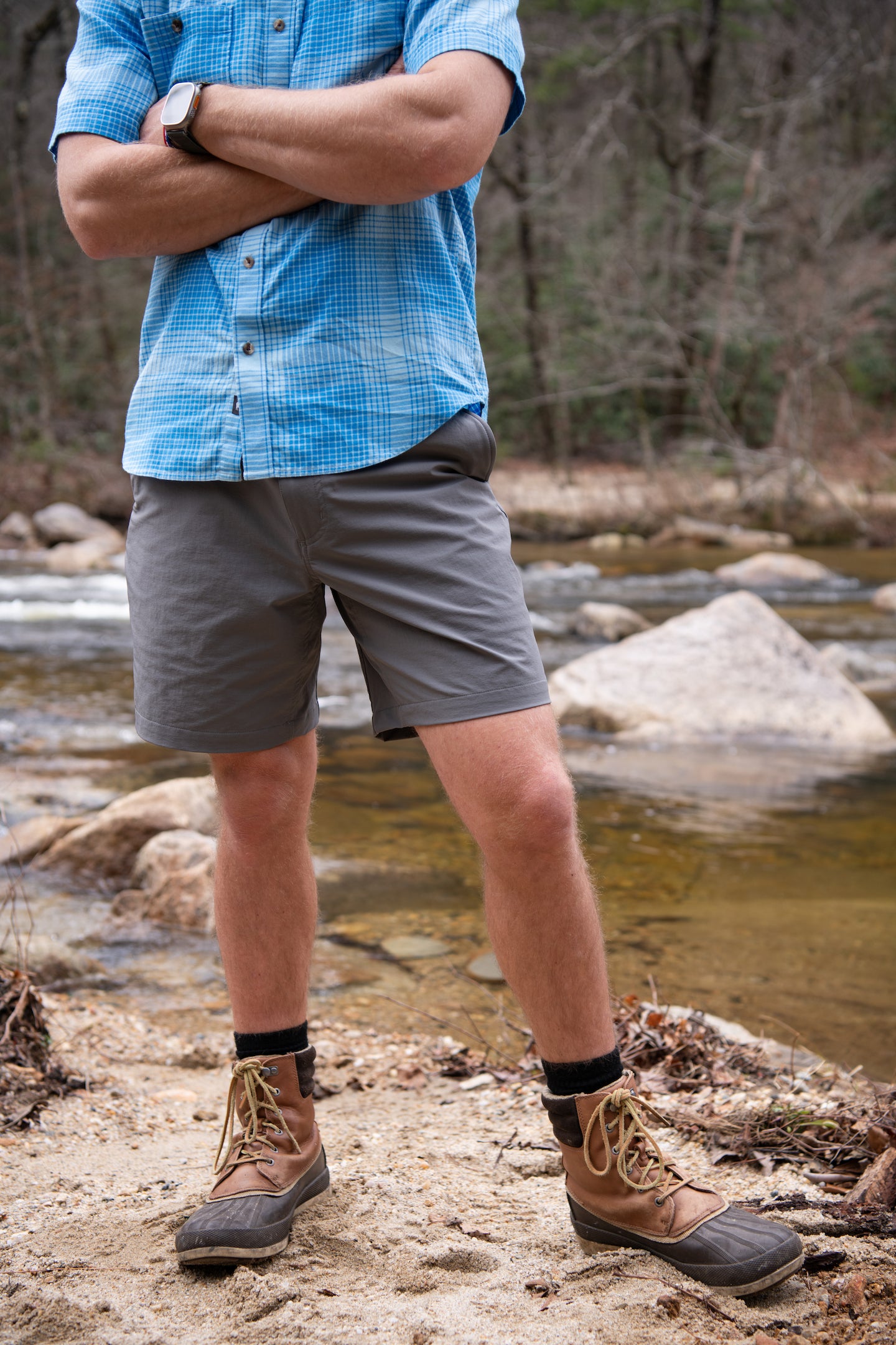 Mens_Nebo_SS_Woven_Shirt_Blue_Ridge_Waterrock_Short_Gunmetal_Topo_Hat_Navy_Wingo_Belt_002