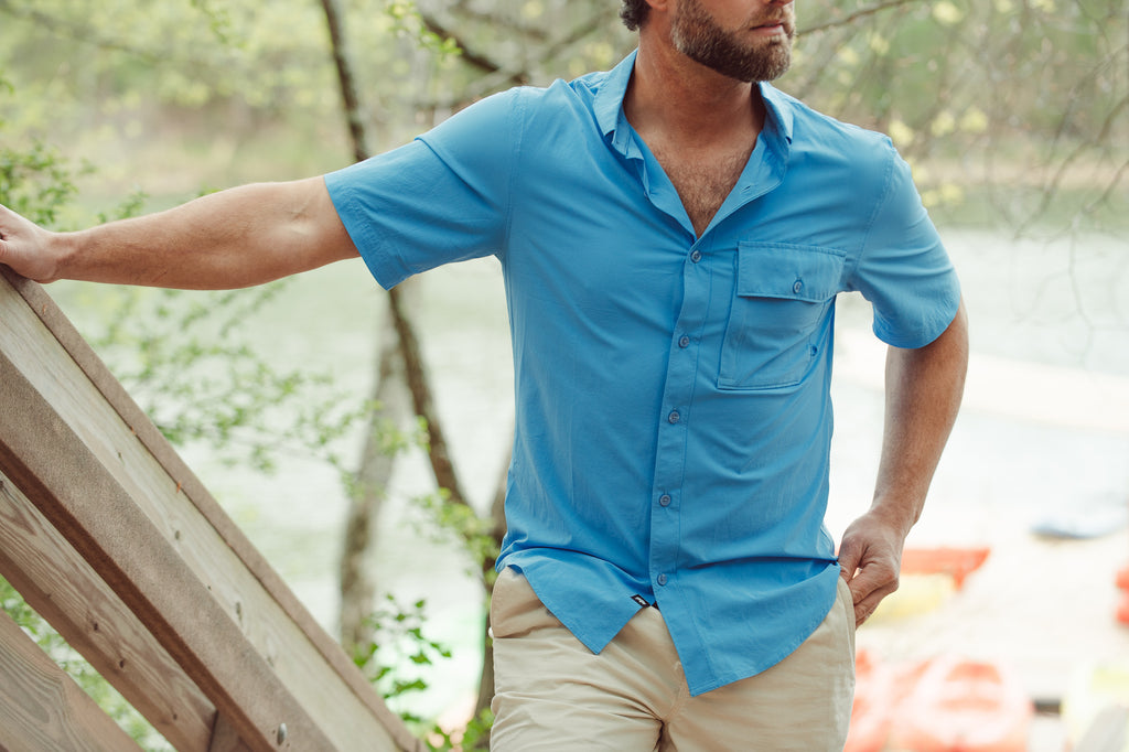 Mountain Khakis Men's Rivers Short Sleeve Woven Shirt