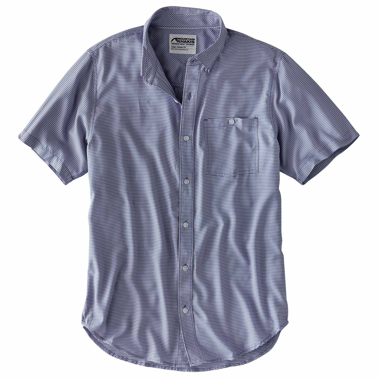 Passport EC Short Sleeve Shirt | Men's Quick Dry Button Down Shirt