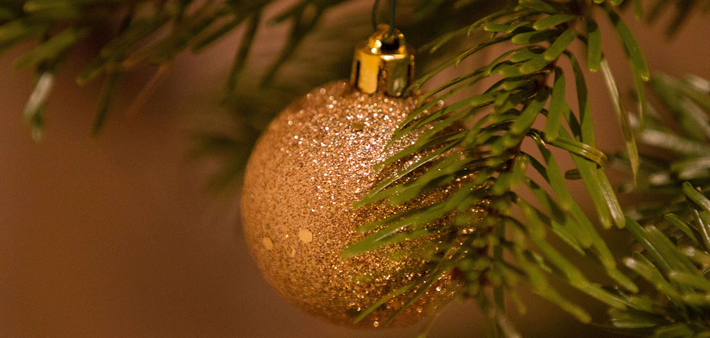 Christmas Gold Ornament