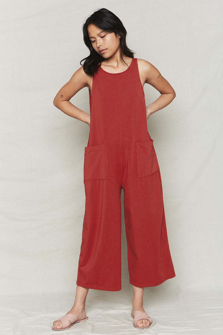 Image of Sienna Organic Cotton Everyday Jumpsuit