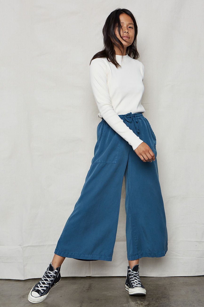 Image of Ocean Tencel Easy Pants