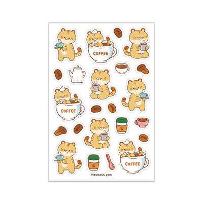 Idle Cats Clear Sticker Sheet – Meowashi