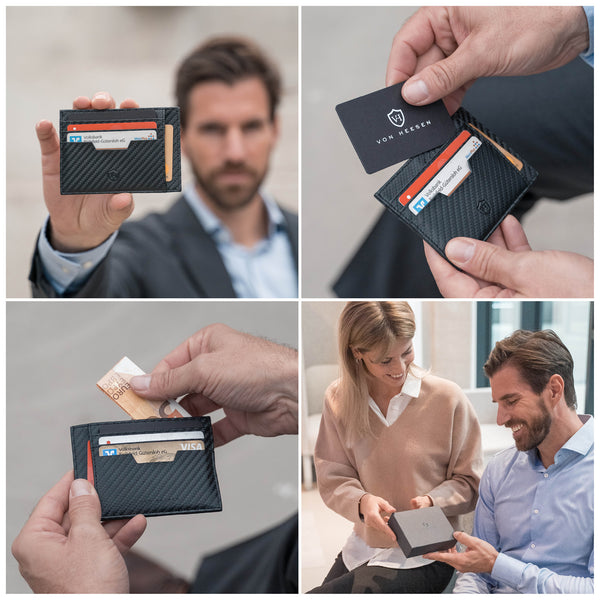 Kreditkartenetui mit RFID-Schutz Kartenetui RFID-Schutzbörse Kartenhülle