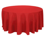 Red Round Tablecloth