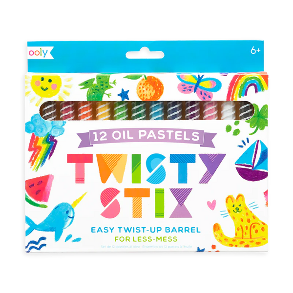 Ooly Pastel Hues Markers (Set of 12)