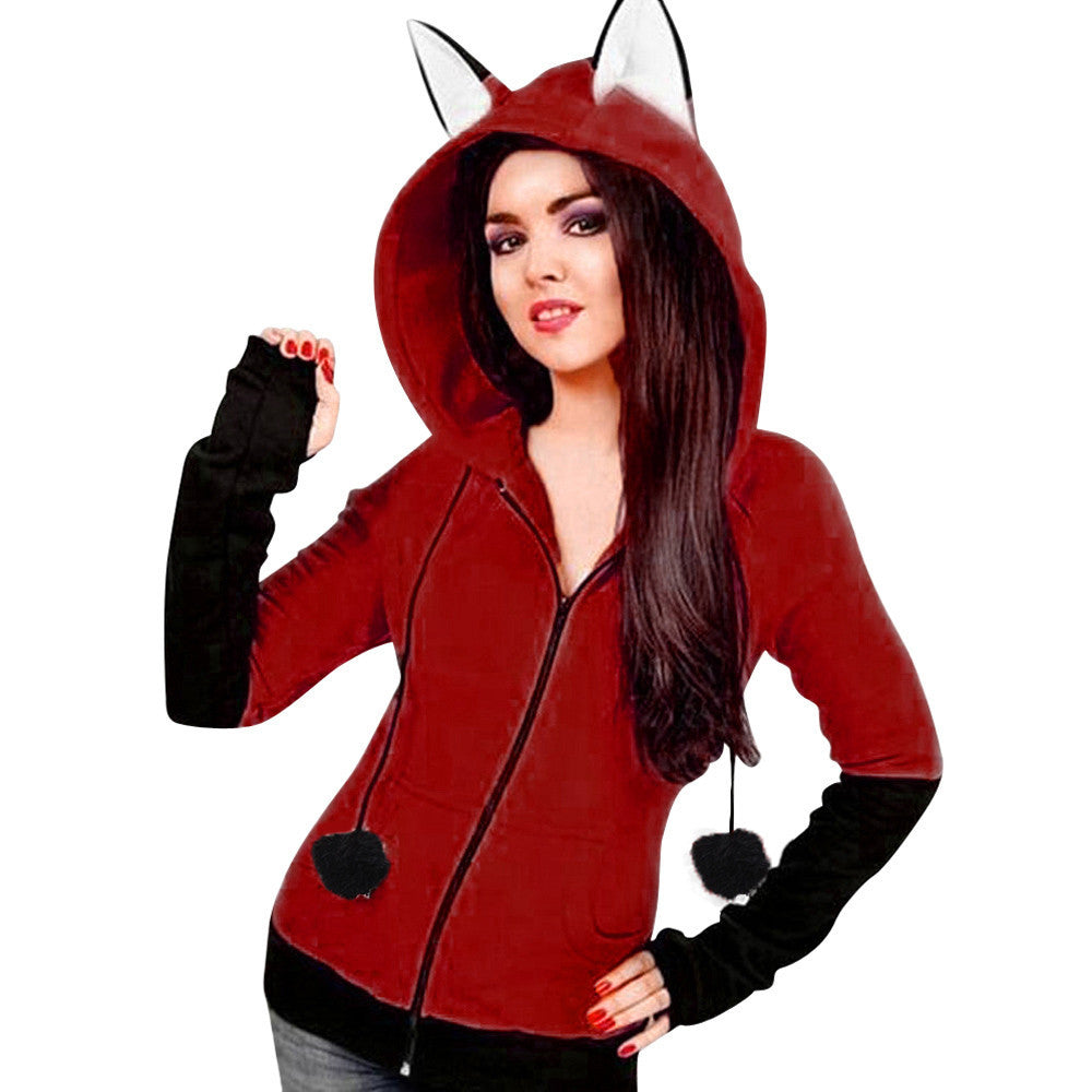 red fox hoodie