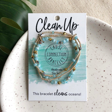 Clean Up Bracelet from WorldFinds