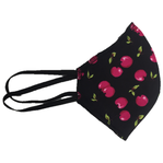 Face mask cherry print size Small