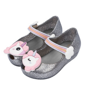 mini melissa unicorn shoes