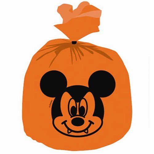 Pack Of 6 Disney Mickey Mouse Halloween Party Decoration Bags