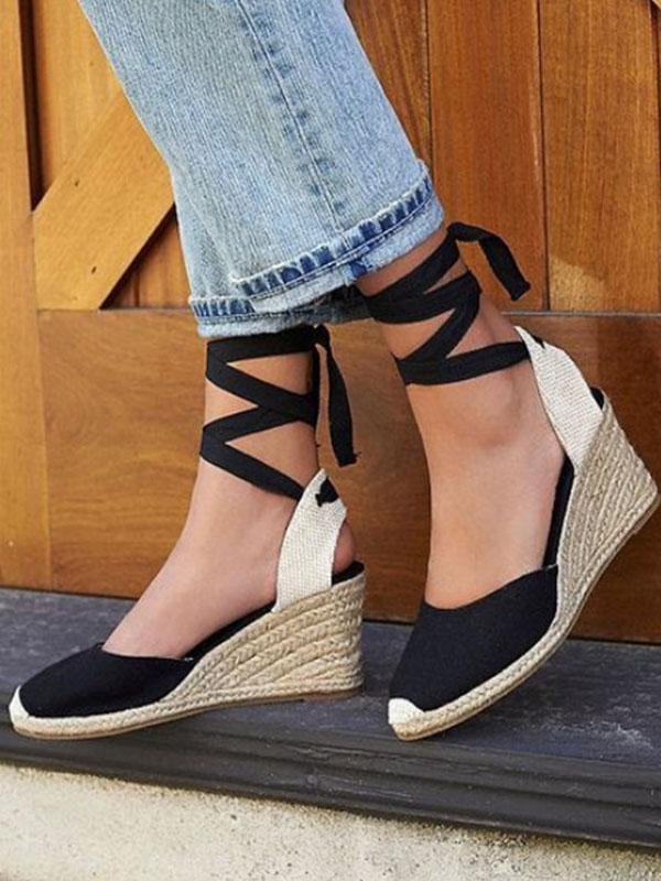 Casual Women's Sandal Sandals   And Bandage Shoes High Heeled Shoes