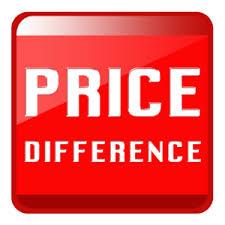 Price Difference